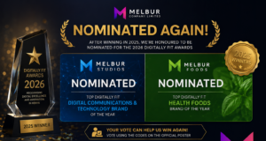 Melbur Studios and Melbur Foods Nominated for the 2026 Digitally Fit Awards